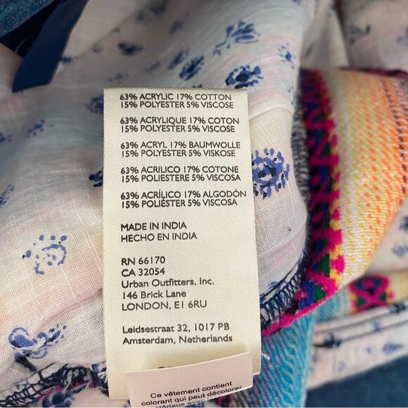 Pilcro Anthropologie Stripe Surf Shorts NWTs Size 31 Frayed Hem - Picture 8 of 11